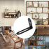 ZCLGOOD 12Pcs 2.9"x1"x0.6" 90 Adjustable Black L Bracket, Heavy Duty Degree Metal Corner Brace, Slotted L-Shape Shelf