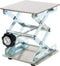 YaeTek Heavy Duty Laboratory Scissor Jack, 6 x 6" Stainless Steel Platform Lab Stand Table