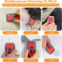 2 Razor Blade Scraper with Pcs Plastic Scraper, Scraper Tool for Cooktop, Oven, Stove, Labels Decal, Plastic Blades