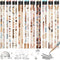 Gerrii 100 Pcs Inspirational Pencils Bulk, Motivational Boho Rainbow Pencils with Eraser for Kids