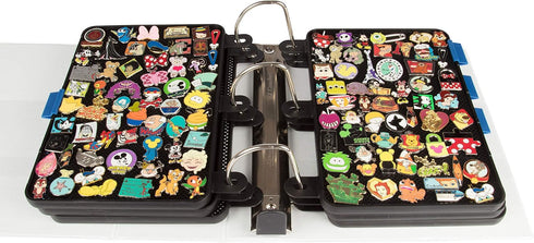 SCS Direct Enamel Pin Display Pages (1 PK), Display and Trade Your Disney Collectible Pins in Any 3-Ring Binder