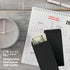 Money Envelopes 500 Pack, Cash Envelopes with Gummed Seal, Small Parts Envelopes (Black, 3.5 x 6.5 Inches)