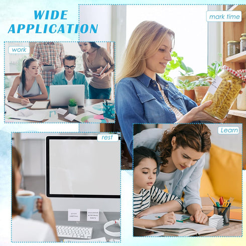 Sabary White Sticky Notes - 2400 Sheets, 3 x 3 Inch Self Stick Notes Pads, 24 Pads, 100 Sheets/Pad