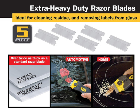 17002 2-Piece Set Titan Multi-Purpose and Mini Razor Scraper