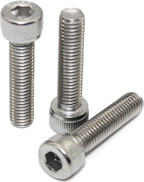 M3x30 DIN912-A2 Stainless Steel Allen Bolt Socket Cap Screws, 50 Pieces by Fullerkreg