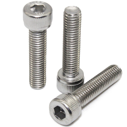M5 x 30MM Socket Head Cap Screws, 304 Stainless Steel, Quantity 50