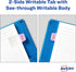 Avery Mini Ultra Tabs, 1" x 1.5", 2-Side Writable, Assorted Pastel Colors, 40 Repositionable Tabs