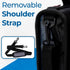 Case-it Classic Zipper Binder - 2-Inch O-Rings, 350 Sheet Capacity, Multiple Storage Pockets, Shoulder Strap