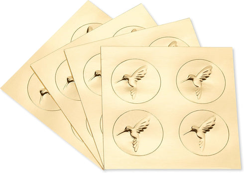 Papyrus Thank You Cards with Envelopes - Gold Border, 16-Count