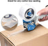 Packing Tape Dispenser Gun (4 Packs), Pacific Mailer 2 Inch Tape Gun with Carton Packing Tape, Lightweight Industrial