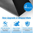 4 Pack Toilet Mats,Upgrade Toilet Floor Protector from Urine,Toilet Rugs U Shaped Washable,Toilet Mats
