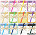 Yeaqee 12 Set Employee Appreciation Gifts - 12 Motivational Sticky Notepads, 12 Pens, 12 Ribbons for Office Supplies
