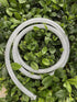1/4" ID x 7/16" OD - 25 Ft High Pressure Braided Clear PVC Vinyl Tubing, Heavy Duty Reinforced Vinyl Hose