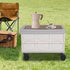 Offices,14.53 Folding Utility Rolling Cart, Portable Shopping Handcart, Collapsible Cart with Wheels for Camping