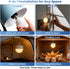 E26 Bulbs 10W 900lm 3-in-1 3500mAh 60W Bulbs 2 Pack Rechargeable Light with Remote, Battery Operated Emergency