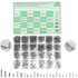 1320Pcs Flat Head Self Tapping Screws, 304 Stainless Steel Tiny Countersunk Cross Drive Head Micro Fastener Kit