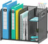 samstar Vertical Magazine File Holder, Desk File Organizer Book Binder Holder for Office School Supplies