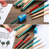 PATIKIL Brown Round Pencils, 50 Pack HB Graphite Pencils for Classroom and Office