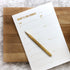 Meal Planning Notepad - Weekly Dinner Planner and Grocery List Magnet Pad, 6x9”, 50 Sheets