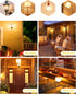 Yellow LED Bug Light Bulbs, A19 Outdoor 60W Equivalent, 9W Yellow Amber Bug Lights, E26 Base, Non-Dimmable, 4 Pack