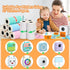 HuiJuKeJi 9 Rolls Mini Printer Sticker Paper - Thermal Self-adhesive Paper for Pocket Printer