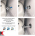 Keeney K857-30 PEX Stub-Out Support and Cover, Chrome, No Size
