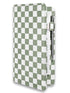 Cute Server Book for Waitress with Zipper & Magnetic Pockets Retro Checkerboard Guest Check Holder Organizer