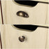 24 Luxshiny Pcs Vintage Bronze Mushroom Shape Cabinet Door Knobs with Screws Antique Dresser Drawer Pulls for Wardrobe