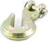 Forney 61047 Grade 70 Clevis Grab Hook, Yellow Zinc, 3/8-Inch