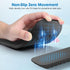 Set MEKASS Ergonomic Wrist Rest for Keyboard and Mouse, Soft Memory Foam Keyboard Wrist Rest with Non-Slip Silicone