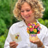 6 inch 3D Pack 5 Freshcut Paper Pop Up Cards, Garden Favorites, Mini Sized Paper Flower Bouquet Popup Greeting Cards