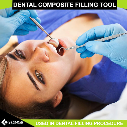 Cynamed Double-Ended Scaler with Arrow Ends - Medical Stainless Steel Dental Tarter Scraper