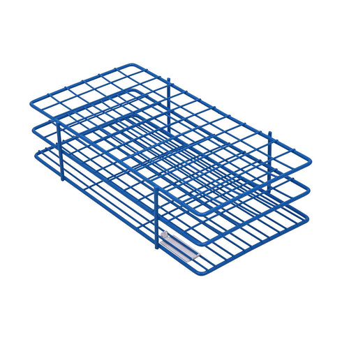 SP Bel-Art Poxygrid Test Tube Rack, 72 Places for 13-16mm Tubes, Blue (F18757-0001)