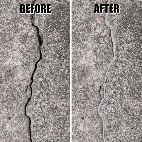 Backer Rod 1/4 Inch, EPDM Rubber Foam Caulk Saver 50' Grey Weather Strip Seal for Concrete Joints and Wall Cracks