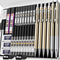 Nicpro 34PCS Art Mechanical Pencils Set, Metal Drafting Pencil with 19 Tube Lead Refills Case