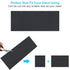 Sand Paper, 48 PCS Assorted Grit Sandpaper Sheets 120 to 5000, 9 x 3.6 Inch Premium Wet Dry Sandpaper for Wood, Metal,