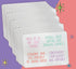 Better Office Products Premium Dry Erase Boards, 9" x 12", Double Sided Lapboards, 25 Pack
