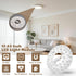 10.63 Inch 24W Dimmable 3CCT 3000K 4200K 6500K Ceiling Fan LED Light Replacement, Ceiling Fan Light Kit with Memory