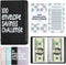 APMFHO 100 Days Money Saving Challenge Coin Envelope Budgetstorage Book, Money Saving Binder,