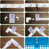 Zelphvt 28 3 10mm Pcs Pin LED Strip Connector L Shape Extension T Shape Solderless LED Light Connectors Adapter Track