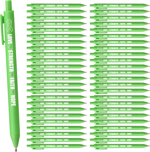 Lime Green Ribbon Pens, Non Hodgkins Lymphoma Awareness Products, Lyme Disease Mental Health Awareness