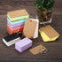 PATIKIL Blank Index Cards with Ring, 300Pcs Blank Flash Card, 3.5" x 2" Note Card for Memory Learning, Office Supplies