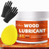 Calvana 8.8oz Wood Drawer Wax Lubricant Paste, Wood Wax,Door Hinge Lubricant,for Wood Drawer
