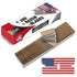 Single Edge Razor Blades, 100 Pack, Made in the USA, Industrial Razor