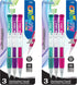 BAZIC Mechanical Pencil 0.5mm Crown, Soft Grip Latex Free Eraser, Smooth Writing Pencils for Drafting (3/Pack)