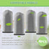 4 Pack Hoover Cloth Bags Replacement for Hoover Porta Power Swingette S1015 S1029, Replace Part 43662023