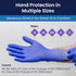 Adenna PCS776 Precision 4 mil Powder-Free Nitrile Exam Gloves, Large, Box of 100