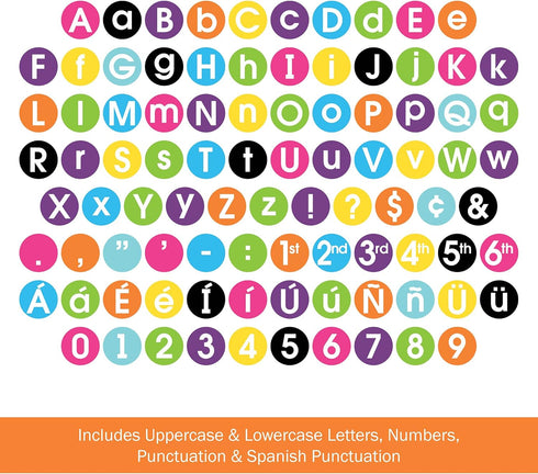 BARKER CREEK Happy Circle Letters - 3-1/4 in