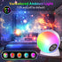 12 1 15 Galaxy Projector for Bedroom, in Star Projector Night Light Bluetooth Speaker, White Noise Planetarium