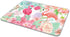 Non-Slip Rubber Mouse Pad, Bright Colors Watercolor Flamingo and Flowers, 9.5 x 7.9 inch